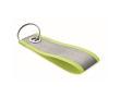Reflective keyring made of polyester colour neon yellow