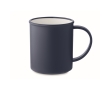 Vintage recycled plastic mug, 300 ml colour navy-blue