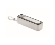 Power bank with USB cable with Type-C connector, 5,000 mAh colour white