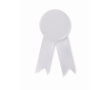 Honour brooch made of metal with a metal clip colour white