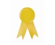 Honour brooch made of metal with a metal clip colour yellow