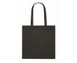 Tote bag made of RPET, non-woven with long handles, 80 g/m2 colour black