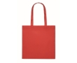 Tote bag made of RPET, non-woven with long handles, 80 g/m2 colour red
