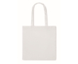 Tote bag made of RPET, non-woven with long handles, 80 g/m2 colour white
