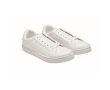 Lightweight PU slippers, rubber sole colour white