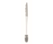 Easy-to-use plastic brush for cleaning bottles colour grey