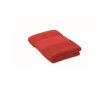 Absorbent towel made from 100% organic cotton, 360 g/m2, 50x35 colour red