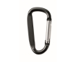 Aluminium carabiners in many colours to hang things on colour black
