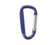 Aluminium carabiners in many colours to hang things on colour blue