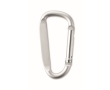 Aluminium carabiners in many colours to hang things on colour matt silver