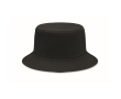 Bucket hat made of cotton, 260 g/m2 colour black