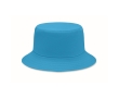 Bucket hat made of cotton, 260 g/m2 colour turquoise