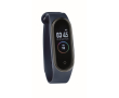 Branded sports watch, LCD touchscreen colour navy-blue