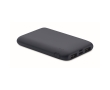 Rectangular power bank made from recycled ABS, 5,000 mAh colour navy-blue