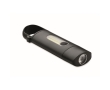 Pocket torch with 3 lighting modes and carabiner colour black