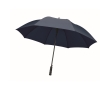 Windproof RPET pongee umbrella with automatic opening, Ø116 colour blue