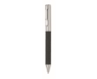 Twist-action pen with RPET detail, blue ink colour black