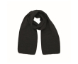 Stretchable scarf in recycled polyester, classic colours colour black
