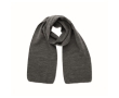 Stretchable scarf in recycled polyester, classic colours colour white/black
