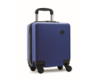 ABS trolley with 4 wheels and combination lock, 14\" colour royal blue