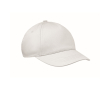 Kids cotton 5-panel cap 180 g/m² colour white