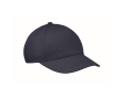 Kids cotton 5-panel cap 180 g/m² colour navy-blue