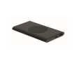 Wireless charging power bank in recycled aluminium, 5,000 mAh colour black