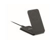Wireless foldable charger with mobile stand, 15W colour black