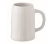 Beer stein designed for sublimation printing, 500 ml colour white
