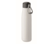 Leak-proof stainless steel bottle with cord handle, 500 ml colour white