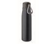 Leak-proof stainless steel bottle with cord handle, 500 ml colour navy-blue