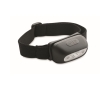 Adjustable rechargeable head torch with 3 lighting modes colour black