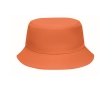Polyester bucket hat in various colours, 150 g/m2 colour orange