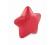 Classic star-shaped stress reliever in various colours colour red