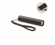 Rechargeable torch with 3 light settings and zoom function colour black