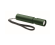 Rechargeable torch with 3 light settings and zoom function colour dark green