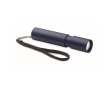 Rechargeable torch with 3 light settings and zoom function colour navy-blue