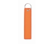 Rectangular keyring made of polyester fabric in various colours colour neon orange