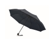 Windproof umbrella with pouch and storage compartment, Ø100 colour blue