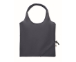 Compact and foldable recycled cotton shopping bag, 140 g/m2 colour blue