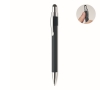 Stress-relief pen with spinner top and blue ink colour navy-blue