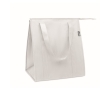 Non-woven cooler bag with aluminium insulation, 25L colour white