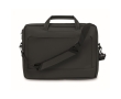 Laptop briefcase with handles and adjustable shoulder strap, 15\" colour black