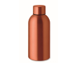 Monochrome leak-proof recycled stainless steel bottle, 500 ml colour orange