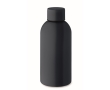 Monochrome leak-proof recycled stainless steel bottle, 500 ml colour navy-blue
