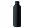Drip-proof recycled stainless steel bottle 750 ml colour black