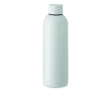 Drip-proof recycled stainless steel bottle 750 ml colour white