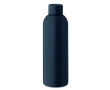 Drip-proof recycled stainless steel bottle 750 ml colour navy-blue