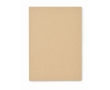 Notepad set with sticky notes and writing set colour beige