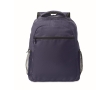 Laptop backpack with front and side pockets, 15\" colour blue